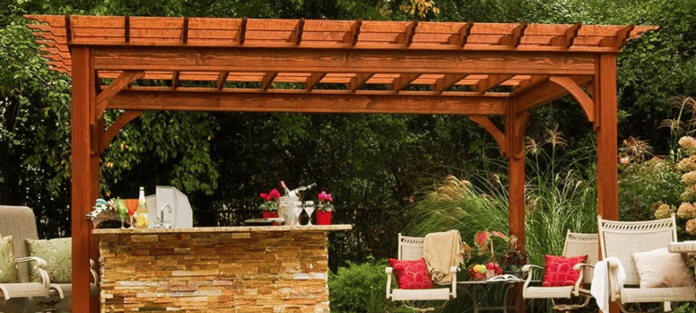 Wood Pergola