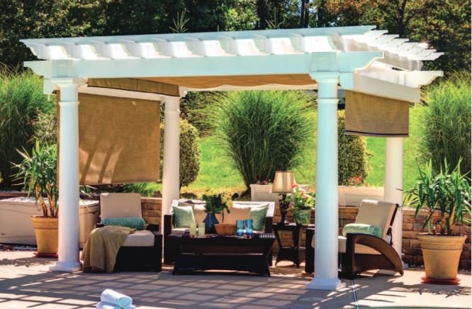Artisan Vinyl Pergola