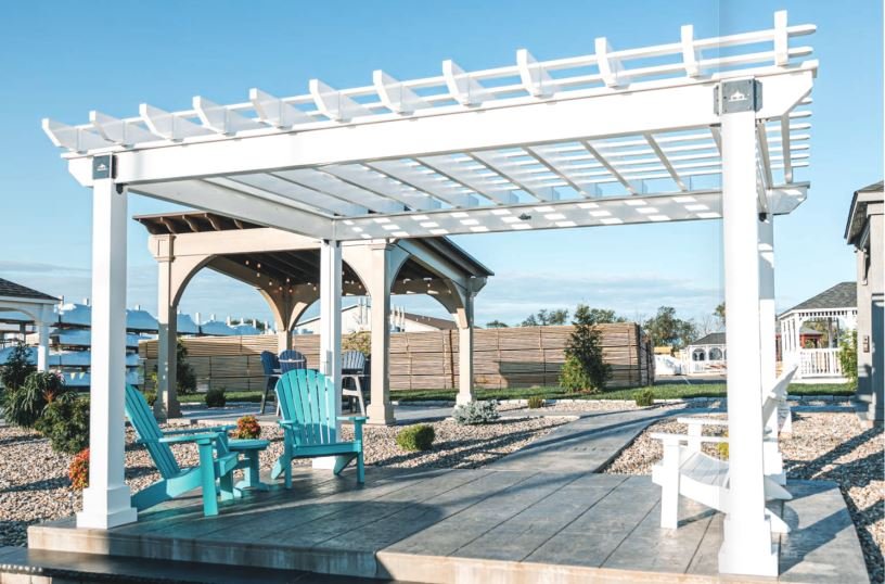 Hollander Vinyl Pergola