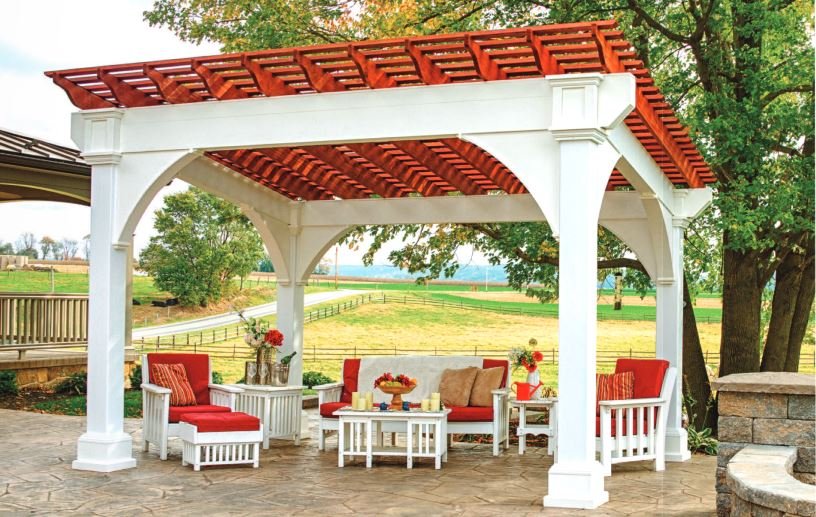 Santa Fe Vinyl Pergola