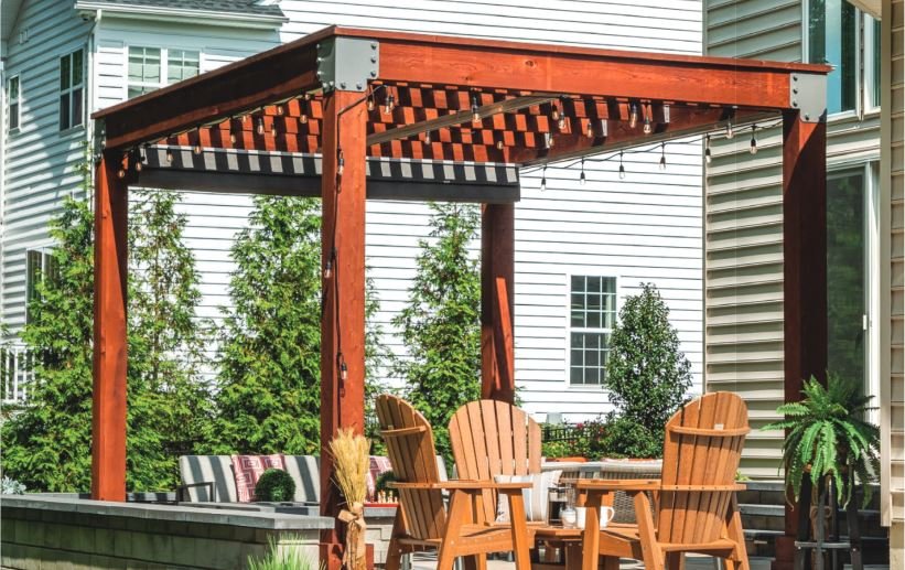 Vista Wood Pergola